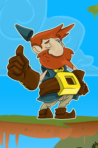 Epic puzzle platform adventure game Kingdom of Gnester for iPhone