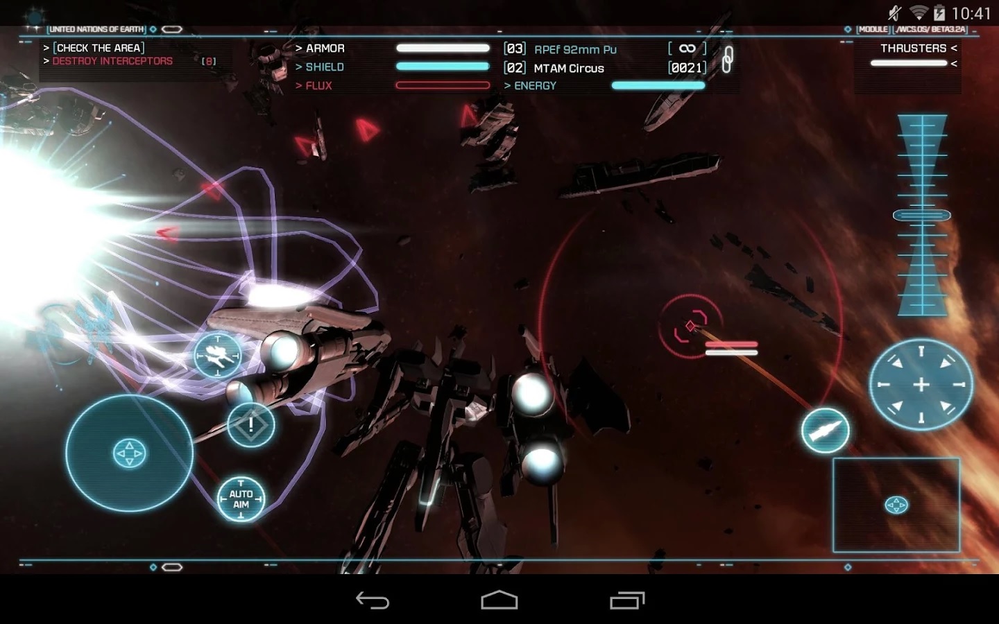 Strike Suit Zero brings its big space mecha action over from PC and consoles to Android