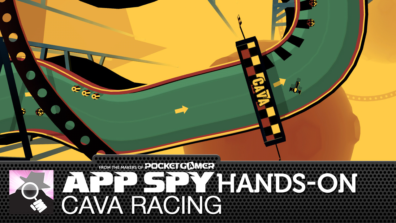 Hands on with Cava Racing - a gorgeous top-down cartoon-future racer 