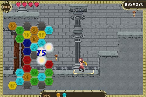 Match hexagons, save kingdom in Fall of Atlantis