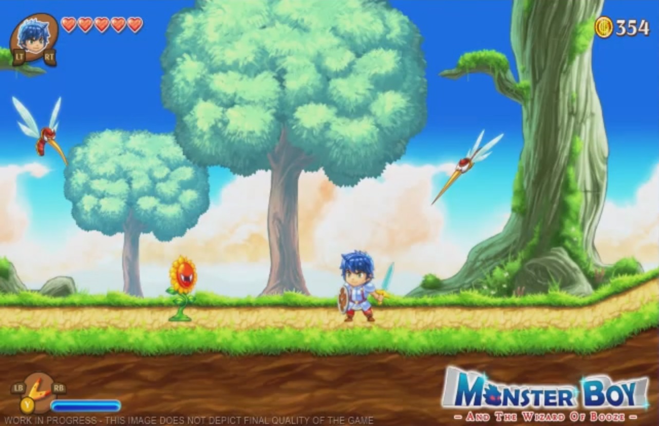 Monster Boy, successor to Wonder Boy may be on its way to PS Vita and mobile