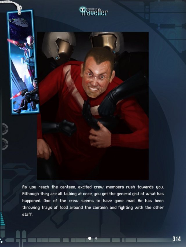 Starship Traveller is Tin Man Games's latest digital Fighting Fantasy gamebook, and it's available right now for iOS and Android