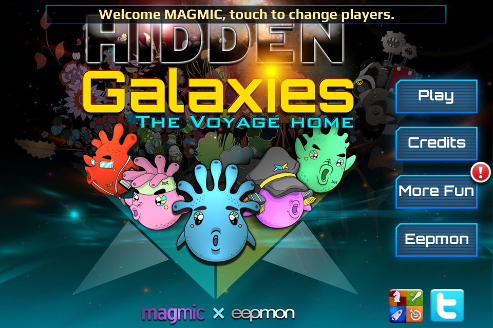 Magmic fuses art and gaming in Hidden Galaxies: The Voyage Home