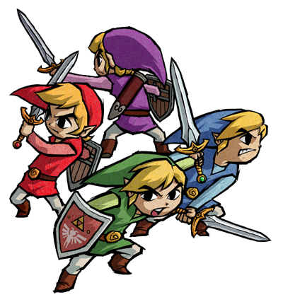 Four Swords 3DS is port of GBA version