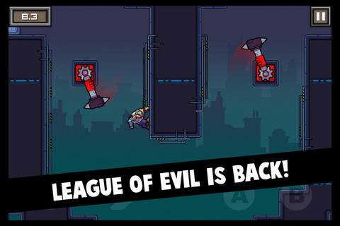 Free iPhone and iPad games: League of Evil 2, Outland Games
