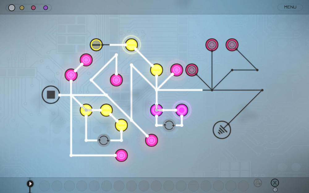 Match the beats and rhythms in musical puzzler Circuits for iPad