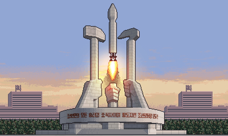 Glorious Leader! is a silly shooter which pits Kim Jong Un against America