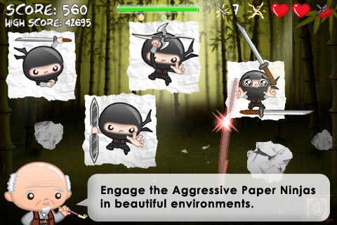 Free iPhone and iPad games: Black Powder, Boxed In-HD, Paper Ninja
