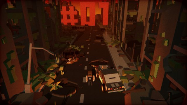 Tappy Sky developer's next game, #01, is a zombie-killing endless racer