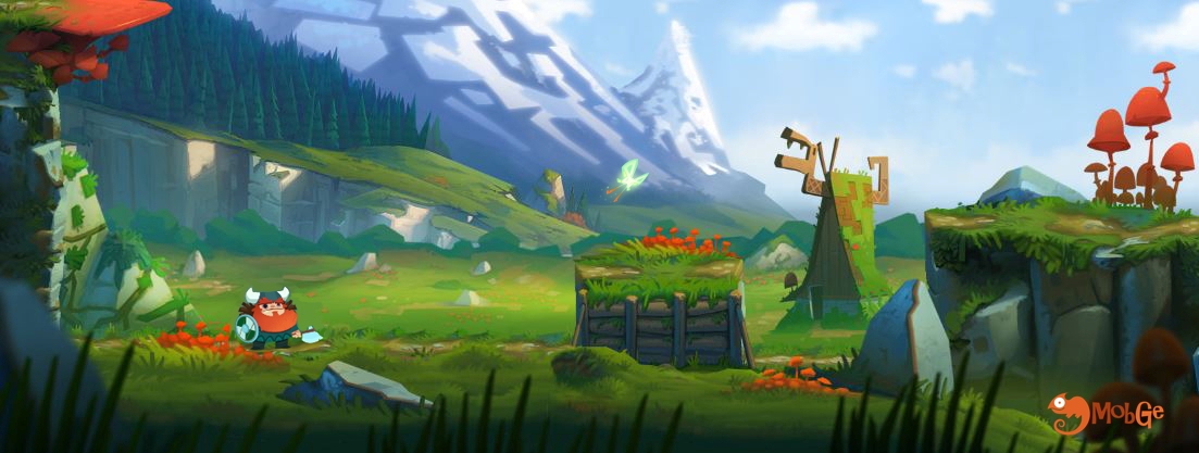 Upcoming platformer Viking Mushroom brings Norse mythology to life with beautiful animation