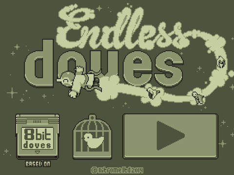 Endless Doves, Nitrome's second razor-sharp bird nabber, is out right now for iPhone and iPad