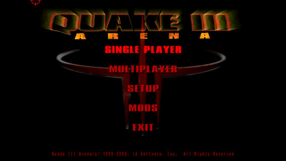 Play Quake III, Quake III Arena, and OpenArena on iPad and iPhone through Beben III