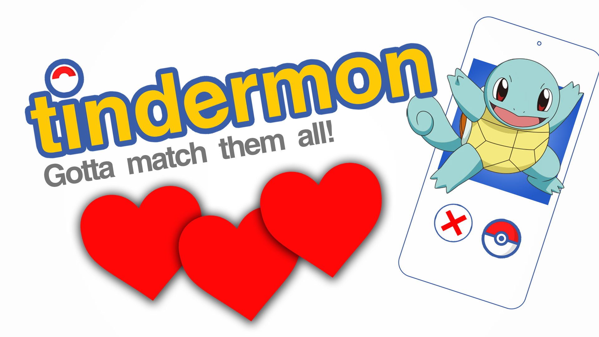 Tindermon is for Pokemon Go players looking for love... with Pokemon