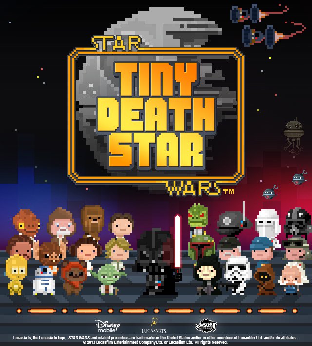 That's no moon, it's a tower-builder! Disney Mobile and Nimblebit announce 8-bit style Tiny Death Star