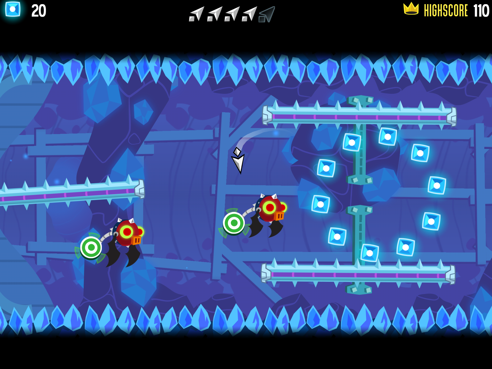 Tilt to Live: Gauntlet's Revenge dodges spikes before landing on Android today