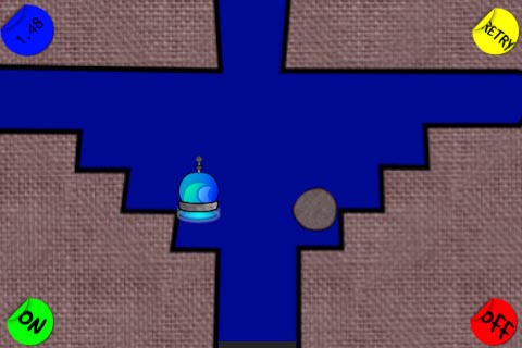 Gaming goes topsy turvy in iPhone puzzler Graviti