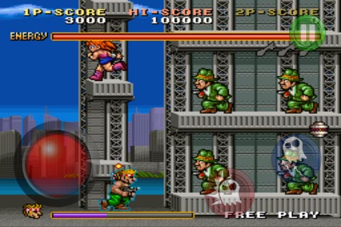 DotEmu kicks of the iPhone release of 17 Japanese arcade classics with possession battler Avenging Spirit
