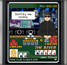 Phil Hellmuth’s High Stakes Hold ‘Em out now on US Java mobiles