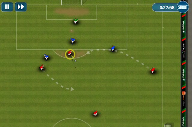 Make real-time tactical decisions alongside Andy Gray this June in iOS title Fluid Football