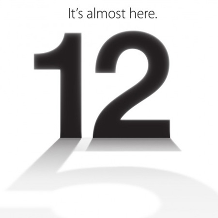 Confirmed: Apple will reveal the iPhone 5 on September 12th