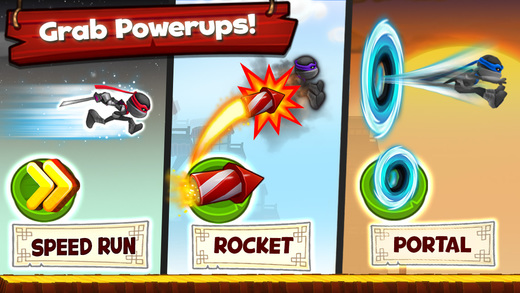 Race your friends, shoot rockets at them in the F2P NinJump Dash, out on iOS and Android