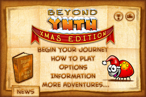 Free iPhone game: Beyond Ynth Xmas Edition