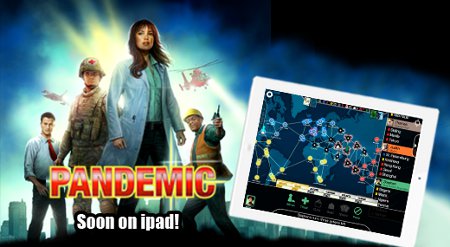 Find the cure to save humanity in Z-Man Games's iPad version of board game Pandemic