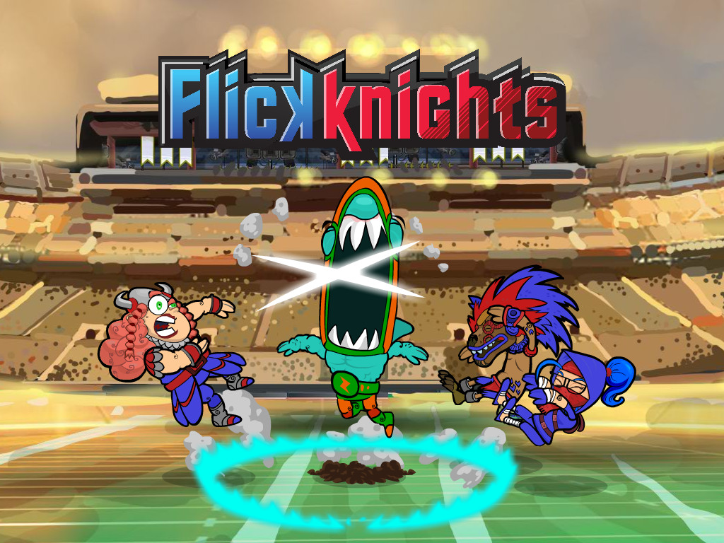 Flick Knights brings slapstick to turn-based MOBA competitions, out on iOS today