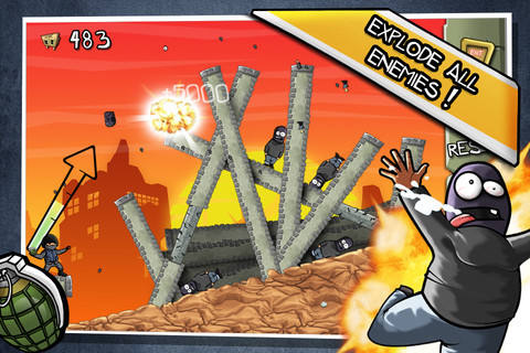 Free iPhone and iPad games: Fragger, RuneMasterPuzzle, Rolling Kongs