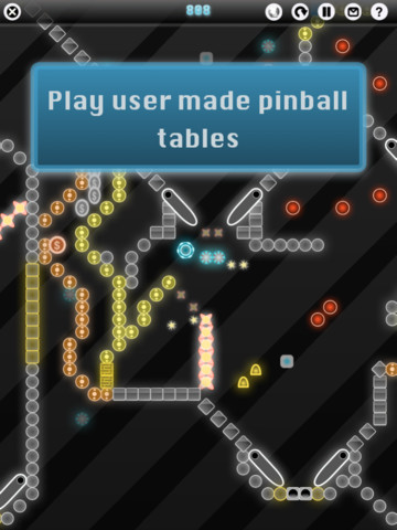 Create and play your own pinball tables in PinballCraft for iPad