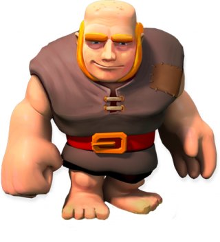 Giant - soldier stats and troop tactics in Clash of Clans