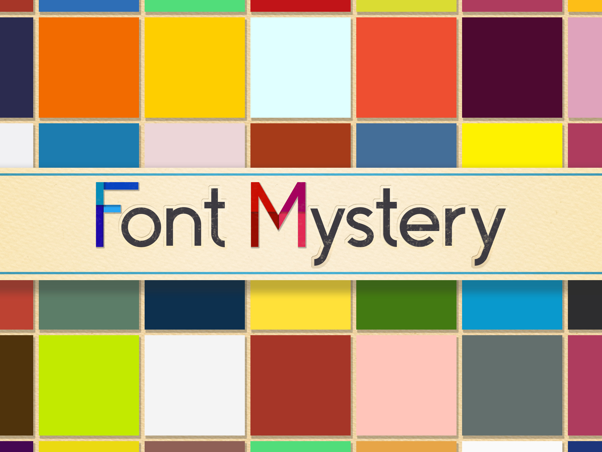 Font Mystery challenges your pop culture recognition