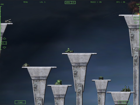 Shoot like the artillery in iPad's Shell Shock 