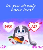 Test your mobile love with Schnuffel Bunny