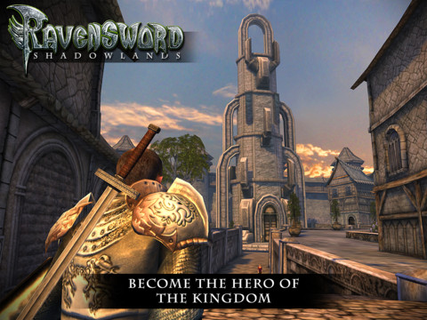 Gigantic fantasy-RPG Ravensword: Shadowlands will hit the App Store at midnight