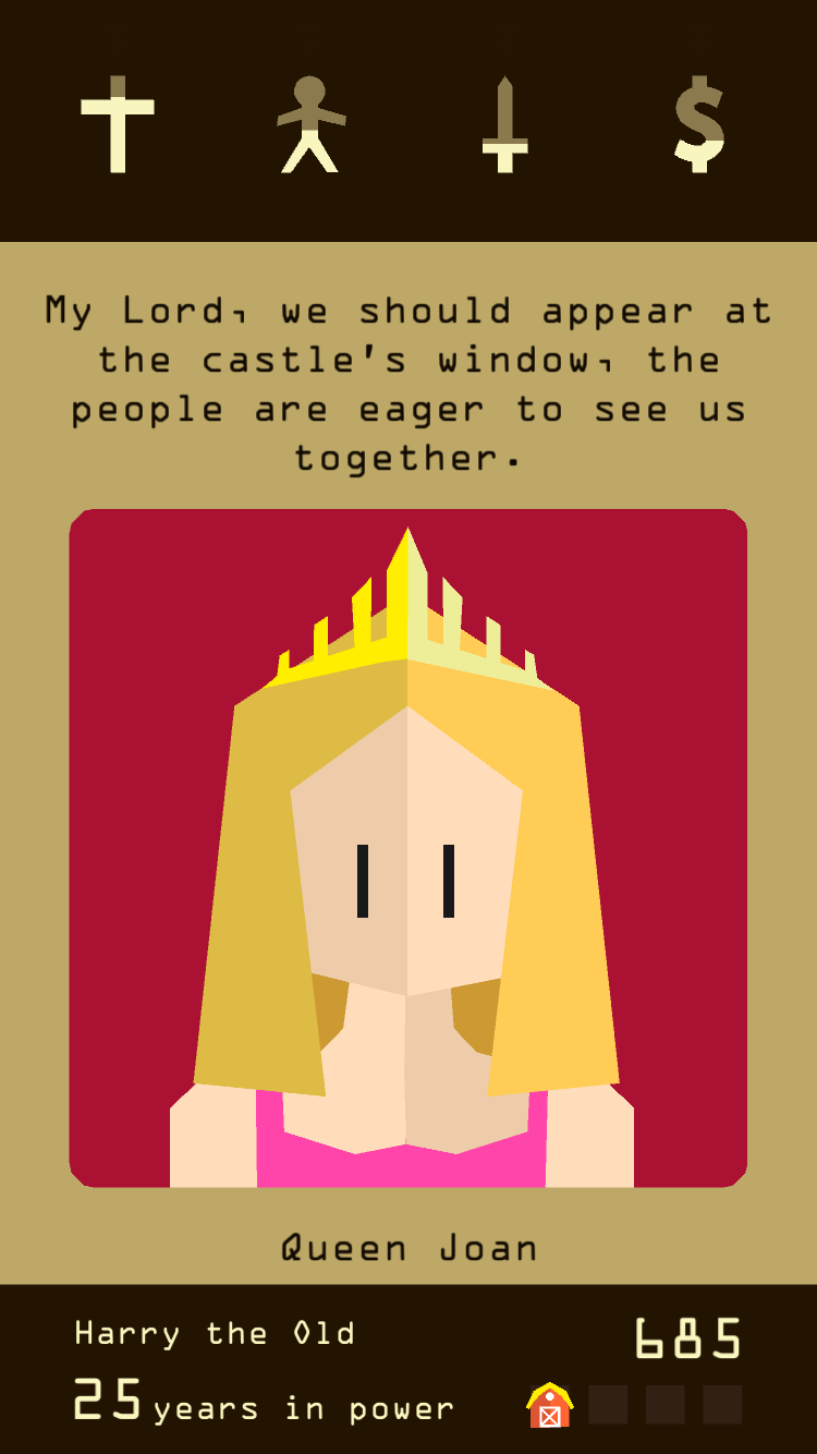 [Update] Establish a kingly line in Reigns, now out now on iOS and Android