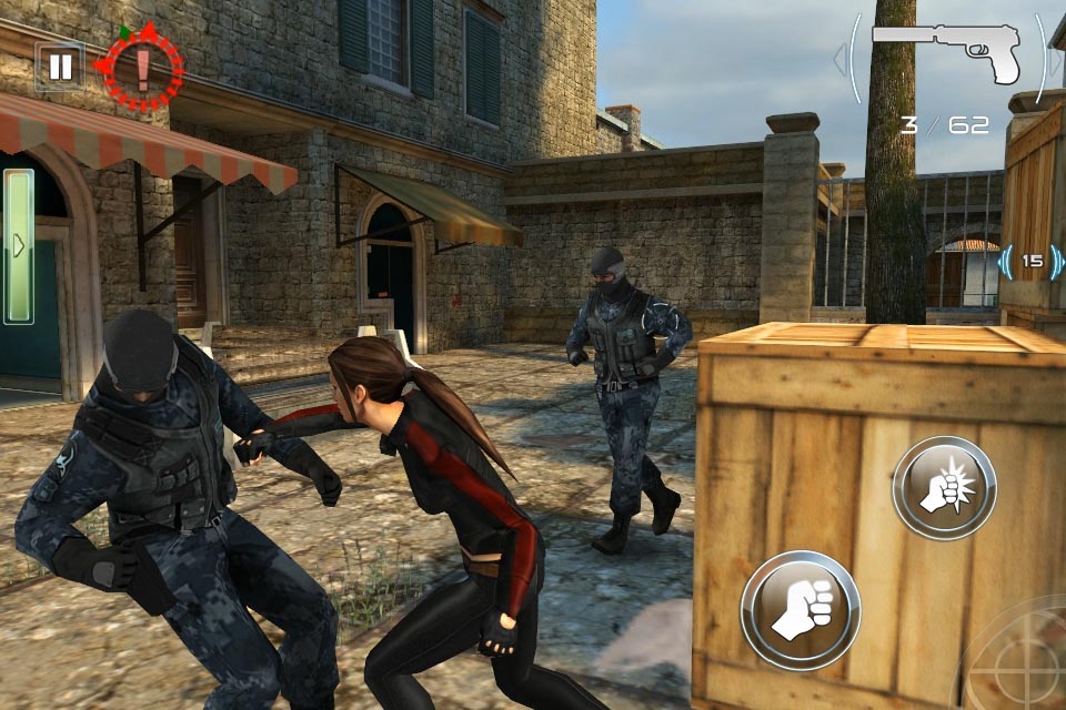 Details and screens of Gameloft's three character high tech Silent Ops revealed