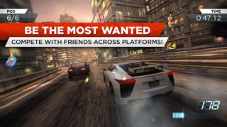 Gold Award-winning racer Need for Speed: Most Wanted screeches onto Android devices