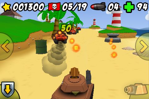 Toy Tanks 3D trundling out for the iPhone