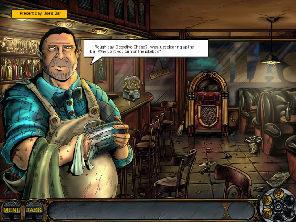 Big Fish gets hardboiled again in iOS puzzler Nick Chase & the Deadly Diamond