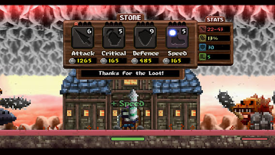 Grind endlessly to beat an evil dragon in new iOS and Android RPG Loot Hero