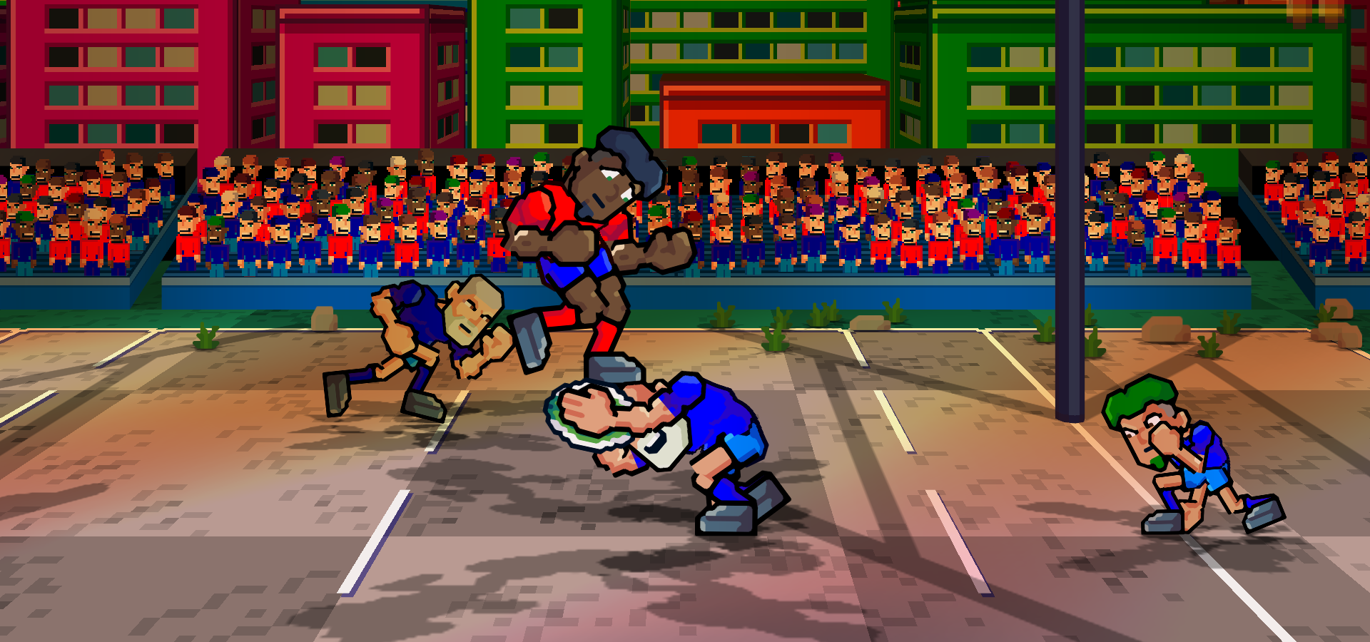 Ridiculous Rugby's fast-paced contact sports charges on iOS and Android next month