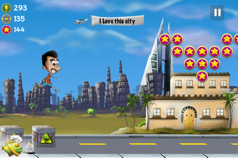 Spread tranquility across the Middle East in 69p/99c iPhone title Run for Peace