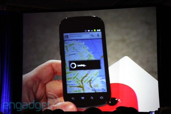 Google’s Eric Schmidt shows off Samsung Nexus Android device
