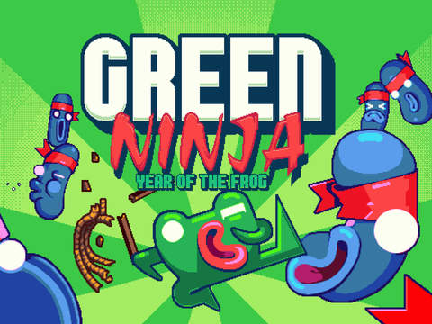 Nitrome's karate puzzler Green Ninja: Year of the Frog is out now on Android and iOS