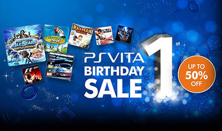 Sony celebrates PS Vita's 1st birthday with huge sale