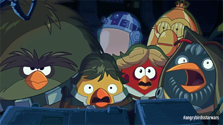 Making the Angry Birds Star Wars cinematic trailer