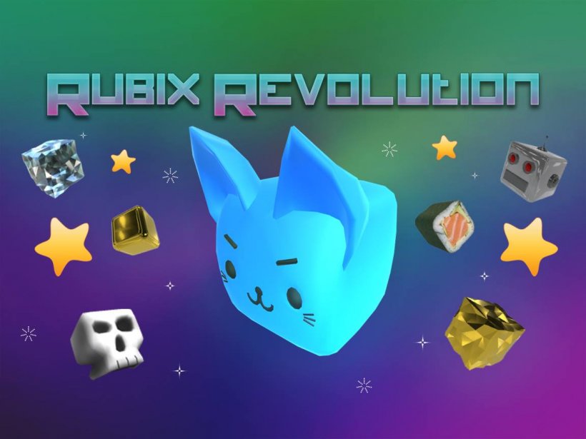 Rubix Revolution is a three-dimensional arcade game which really tests your reaction time