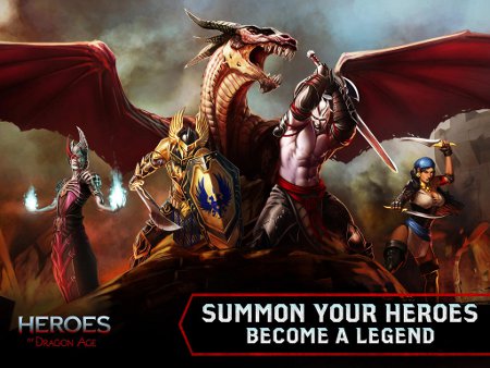 Free-to-play character collection game Heroes of Dragon Age is out now for iOS and Android