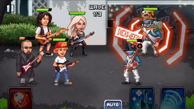 Bill and Ted's Wyld Stallyns is out now on mobile